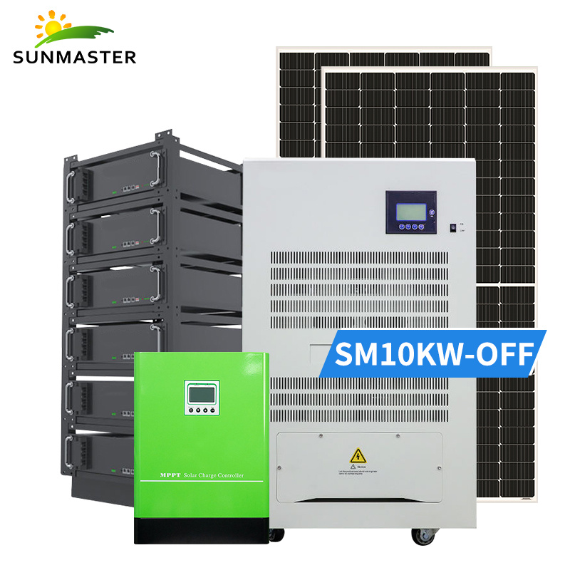 Mfumo wa jua wa 10KW Off Grid