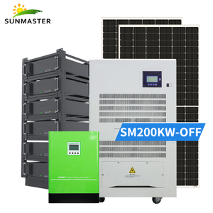 Mfumo wa jua wa 200KW Off Grid